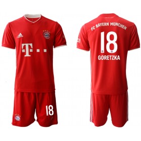 FC Bayern München Leon Goretzka 18 Kind Thuistenue 2020-21